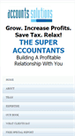 Mobile Screenshot of accounts-solutions.com